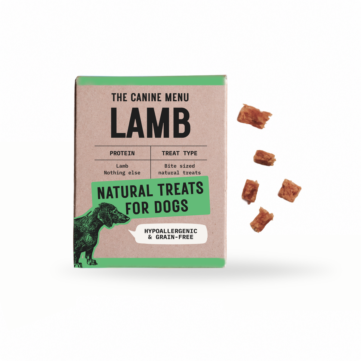 Lamb Natural Dog Treats (25 units)