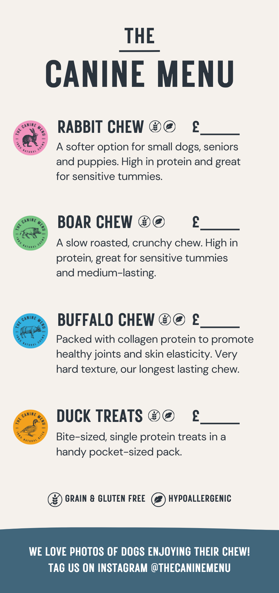 Menus (pack of 25) image 4