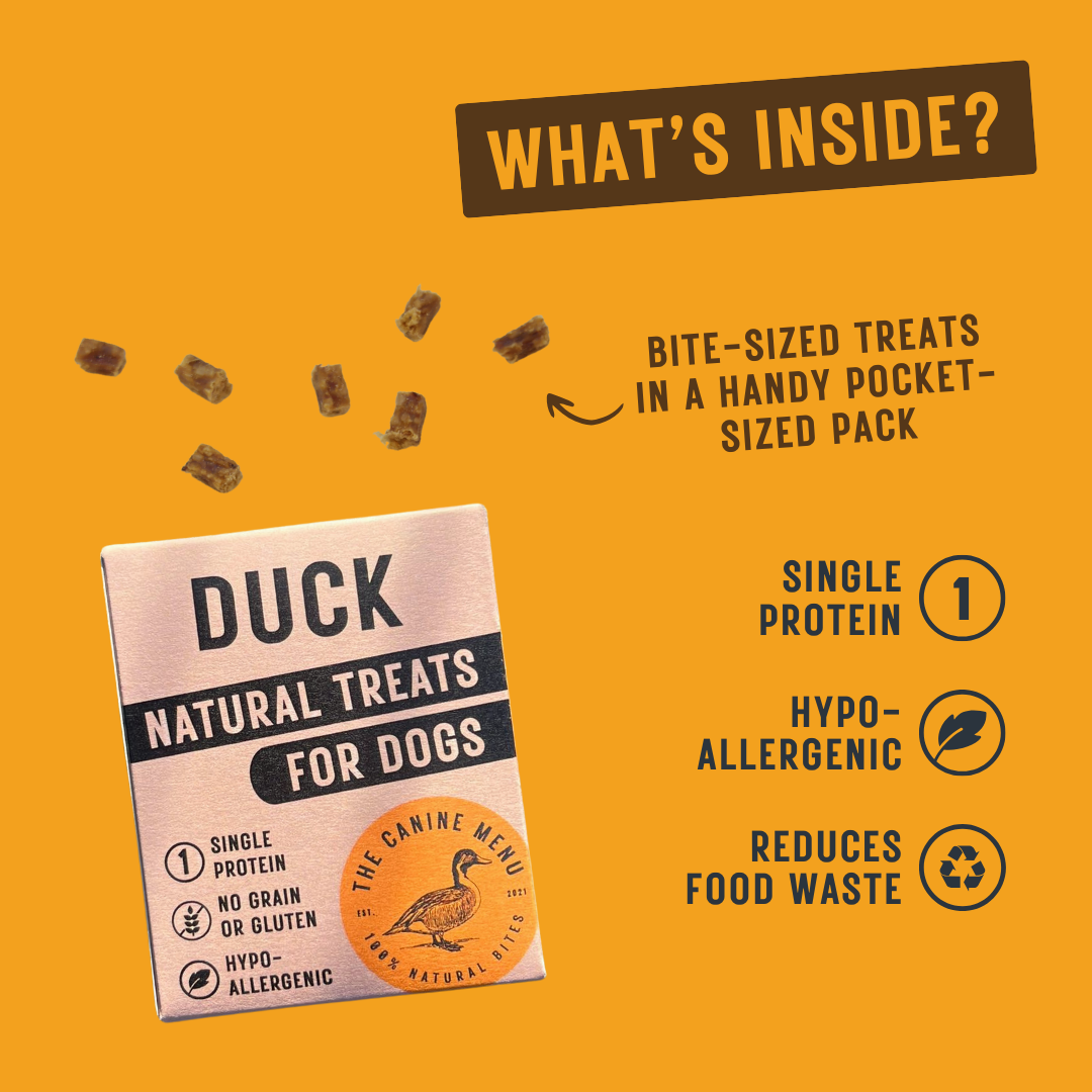 Duck Natural Dog Treats (25 units) image 1