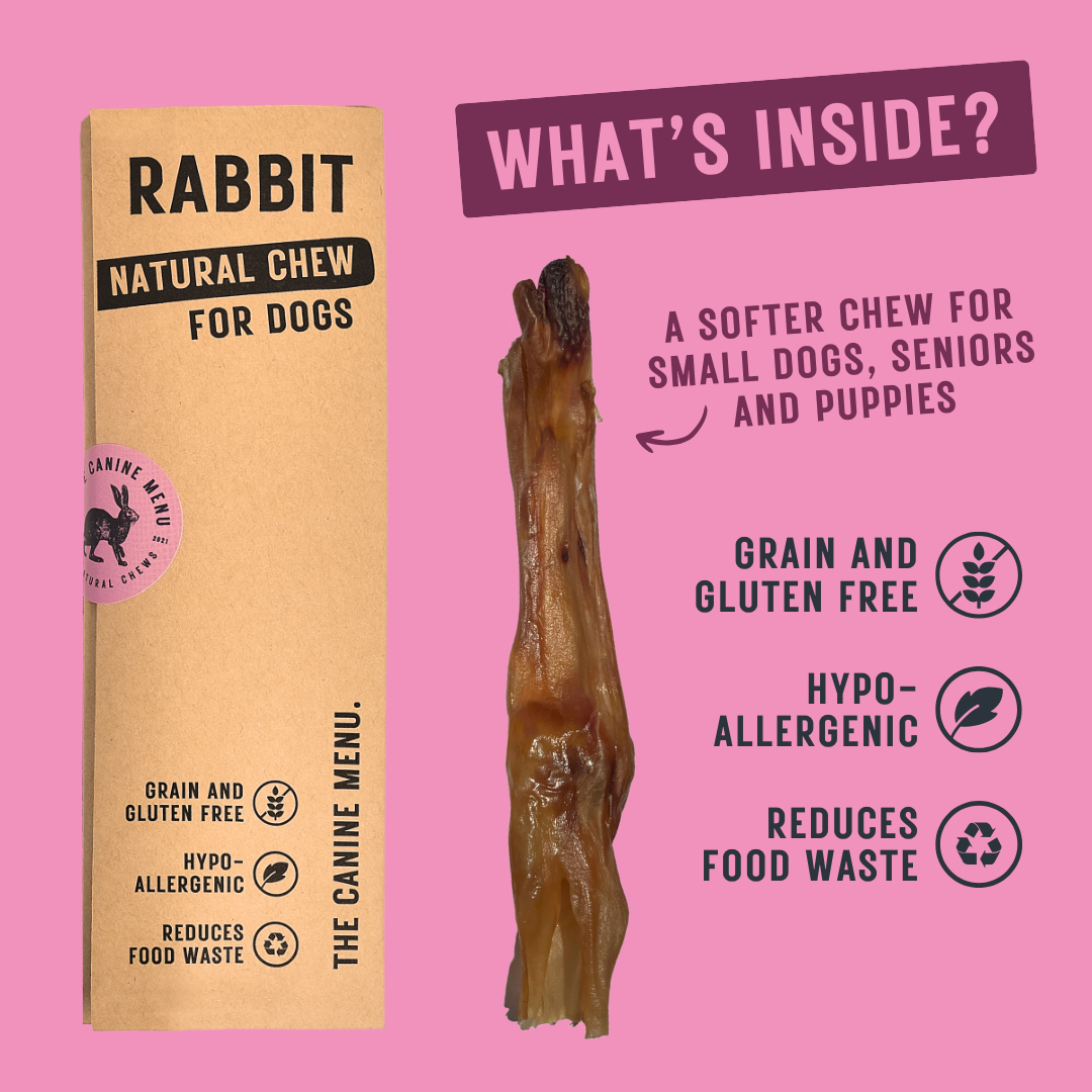Rabbit Dog Chews (25 units) image 1