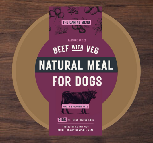 Beef Natural Meal for Dogs (8 units)