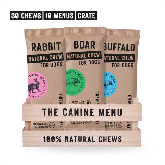 Starter Pack (30 dog chews & crate)